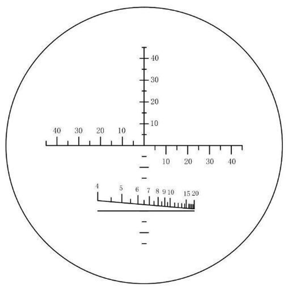 Бинокль Veber Defence 10x50WP с сеткой