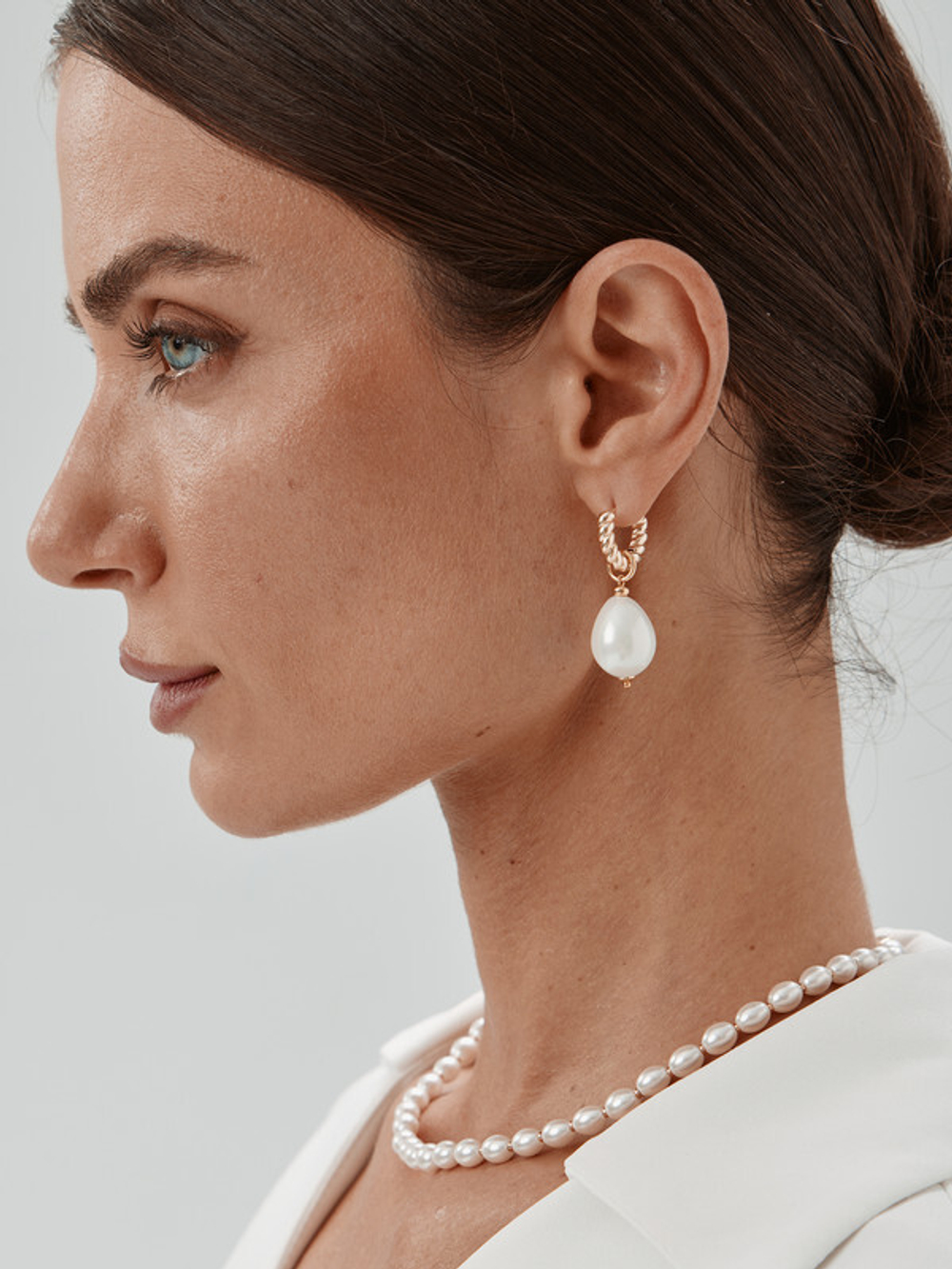 91003241 Серьги Selena Pearls