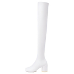 MM6 Maison Margiela Anatomic 70mm Thigh-high Boots