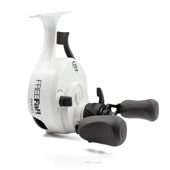 Катушка 13 FISHING Black Betty Free Fall Ghost Ice Reel - 2.5:1 Gear Ratio w/ NEW Line Window - Righ