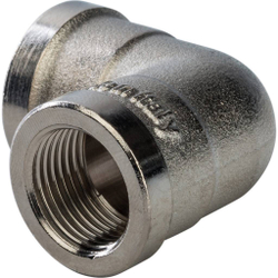 Угольник ВР никелированный         3/8"