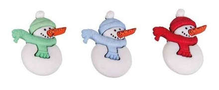 ТУБ.9 Декоративный элемент "Холодное Рождество", снеговик