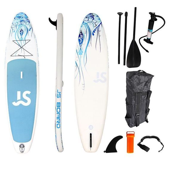 Надувная SUP-доска JS Board Marine JF335 335х82х15 см полный комплект