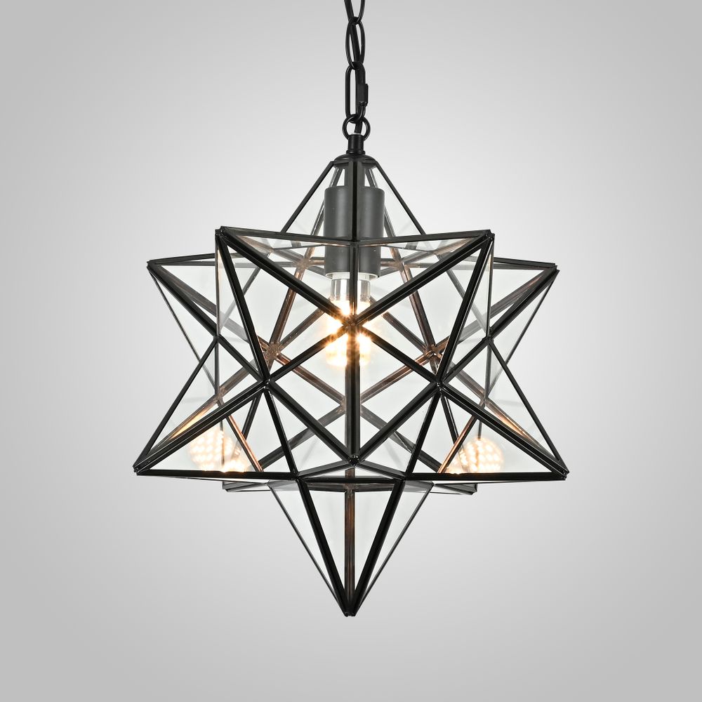 Люстра Black Star Clear Glass 35 См By Imperiumloft