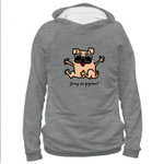 Толстовка "Мопс - на ручки"