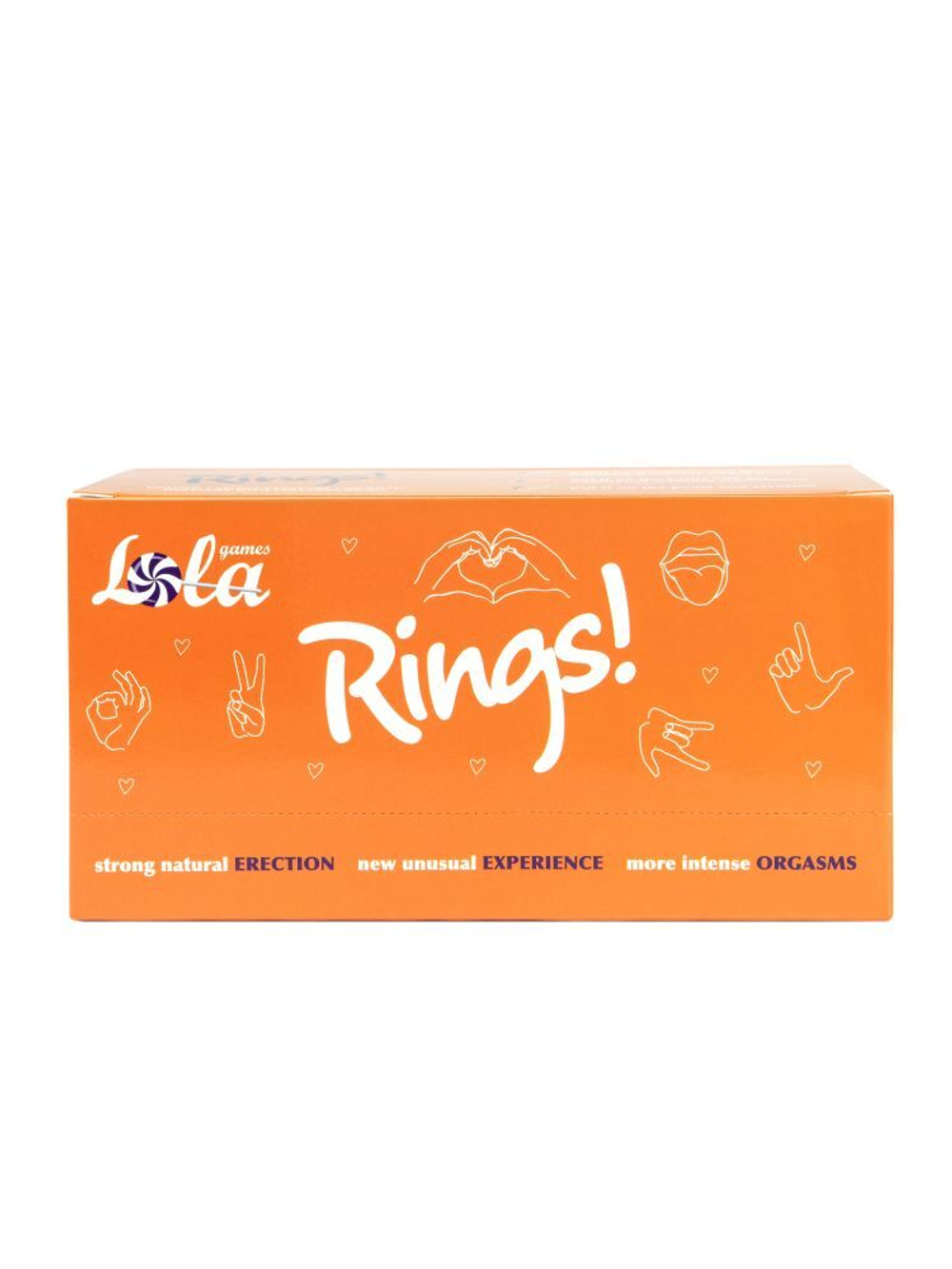 Эрекционные кольца Lola Games Axle-pin – набор 12 шт с вибрацией