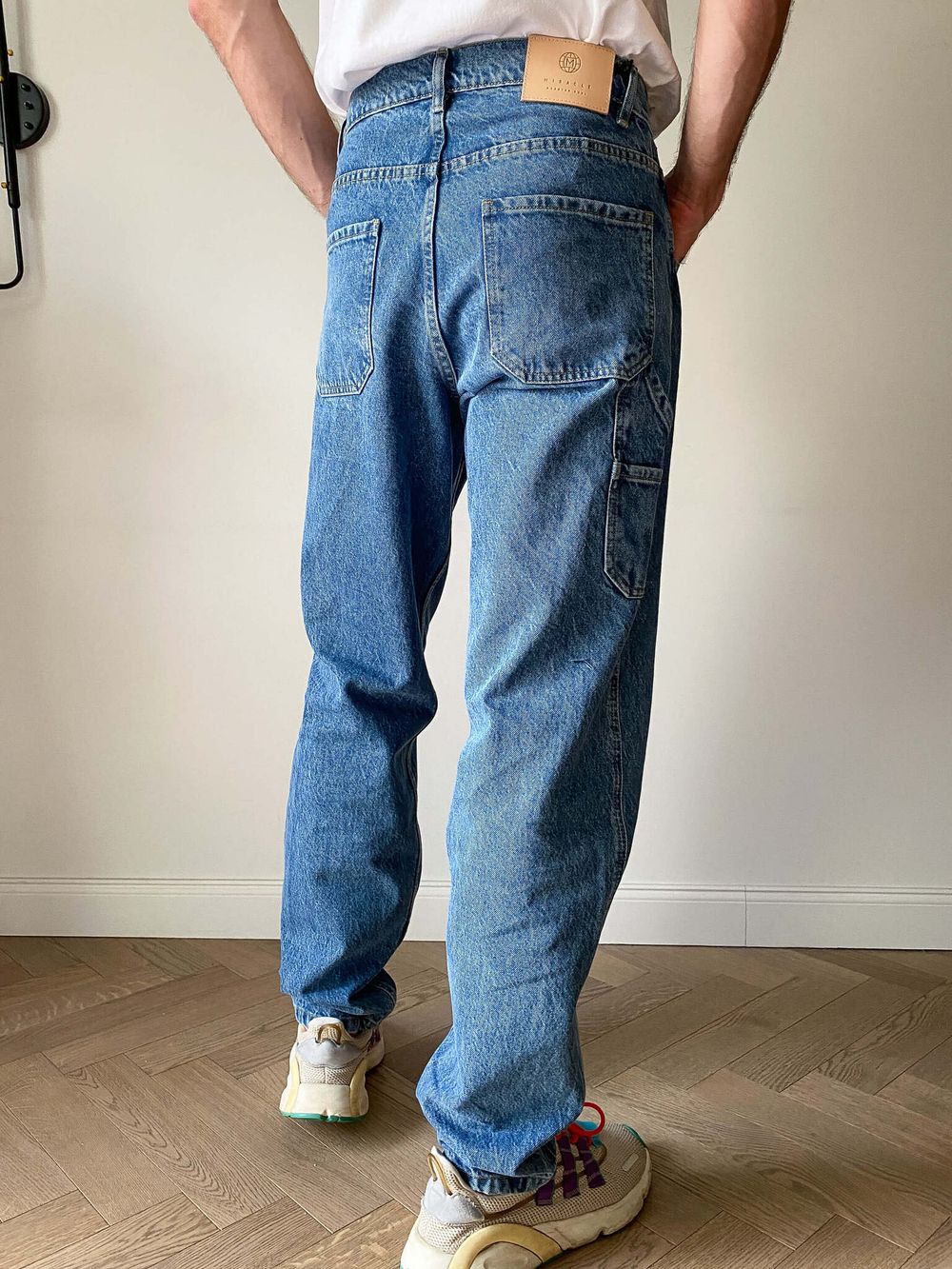 Купить Джинсы Miracle Apparel 2205 Carpenter светло-синие Джинсы Miracle Apparel 2205 Carpenter светло-синие
