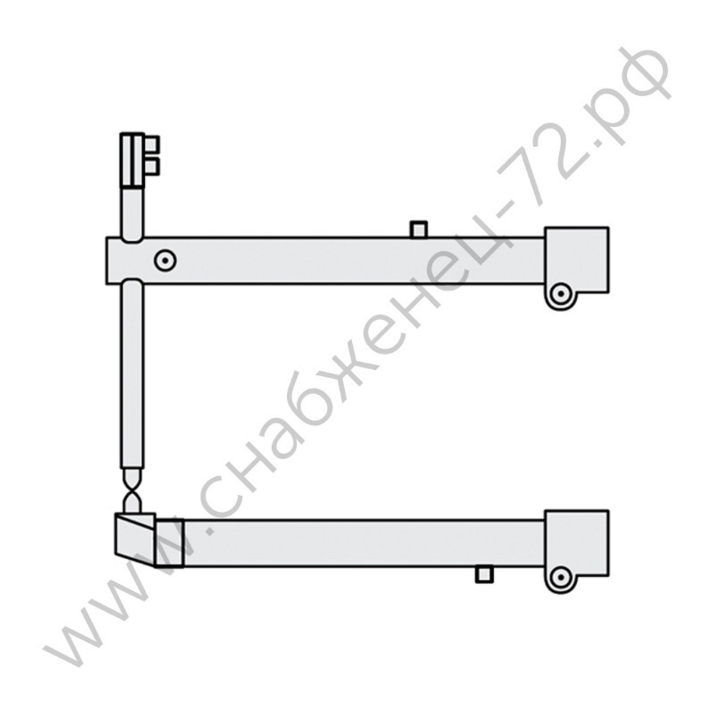 FUBAG Комплект плеч O 45 х 400мм прямые с уменьшенным электрододержателем для серии RV