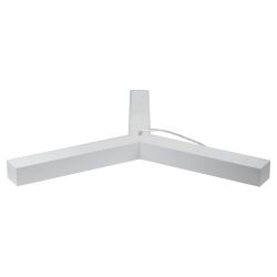 Светильник LED ЭРА Geometria SPO-144-W-40K-066 Igrek 66Вт 4000К 5000Лм IP40 1200*80 белый подвесной драйвер внутри