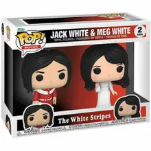 Фигурка Funko POP! Rocks The White Stripes Jack White & Meg White 2PK 61428