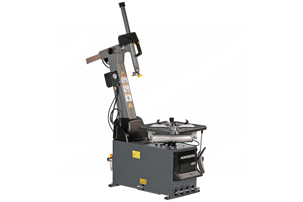 NORDBERG (4642(G)_16-30") Станок шиномонтажный автомат, двухскоростной, стол с накладками, 380 В, серый