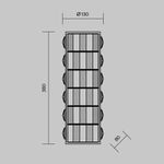 Настенный светильник (бра) Maytoni MOD336WL-L35G3K