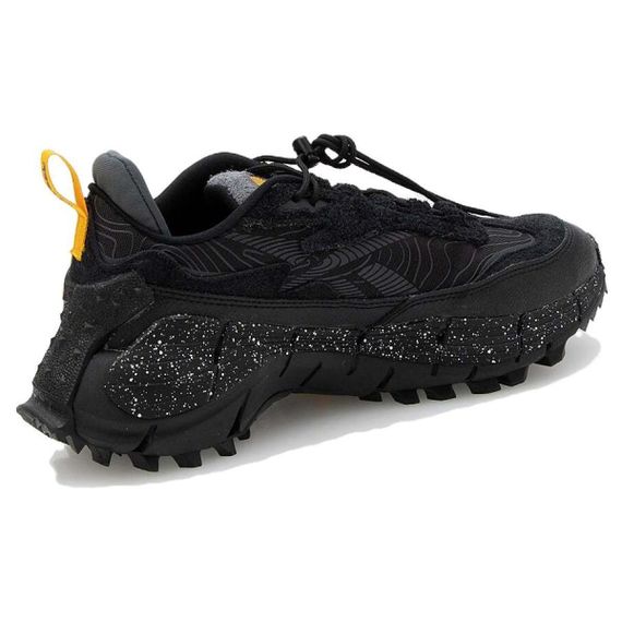 Reebok Zig Kinetica 2,5 Бежевые кроссовки Низки черного цвета Унисекс