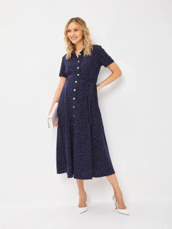 Платье-рубашка "Ассоль" для беременных и кормящих мам