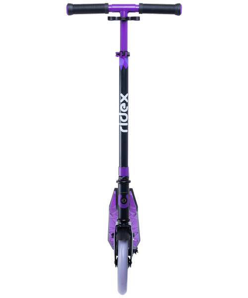 Самокат городской RIDEX Marvellous 200 мм, черный/фиолетовый