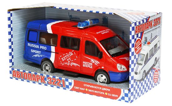 Газель Автоспорт "Play smart" на батарейках