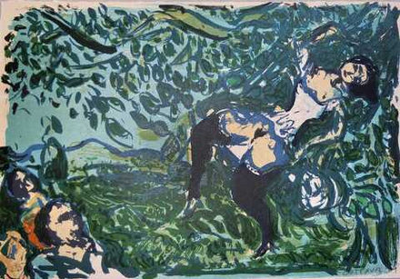 Andre Cottavoz (1922-2012) - эротическое искусство французского художника