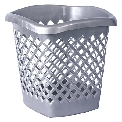 Корзина для мусора Офис квадратная (Серый)