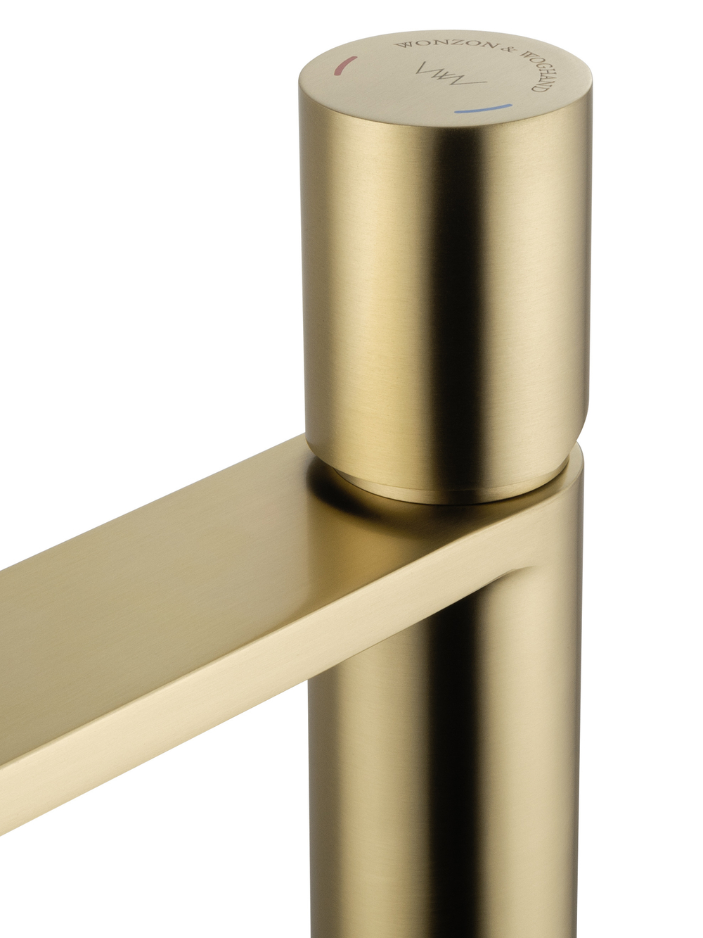 Смеситель для раковины WONZON & WOGHAND, Брашированное золото (WW-101-BG)