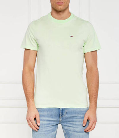 Футболка JERSEY Tommy Jeans - фисташковый(DM0DM09598)