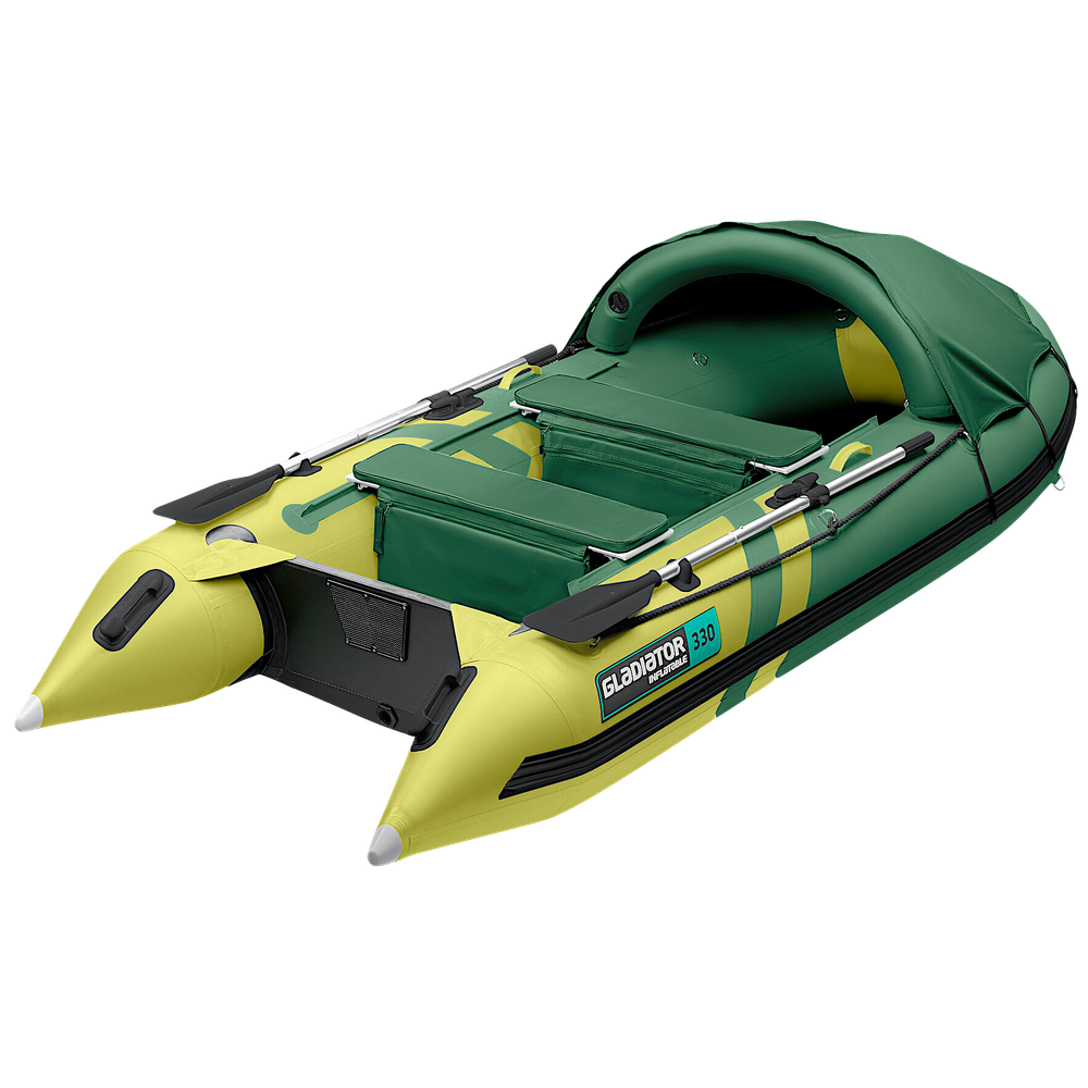 Лодка ПВХ Gladiator Active C330AL с алюминиевым полом -