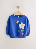 Толстовка для девочки Next E53-962, Синий