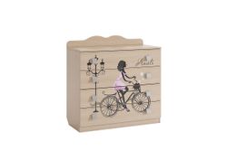 Комод «Амели» (дуб млечный)