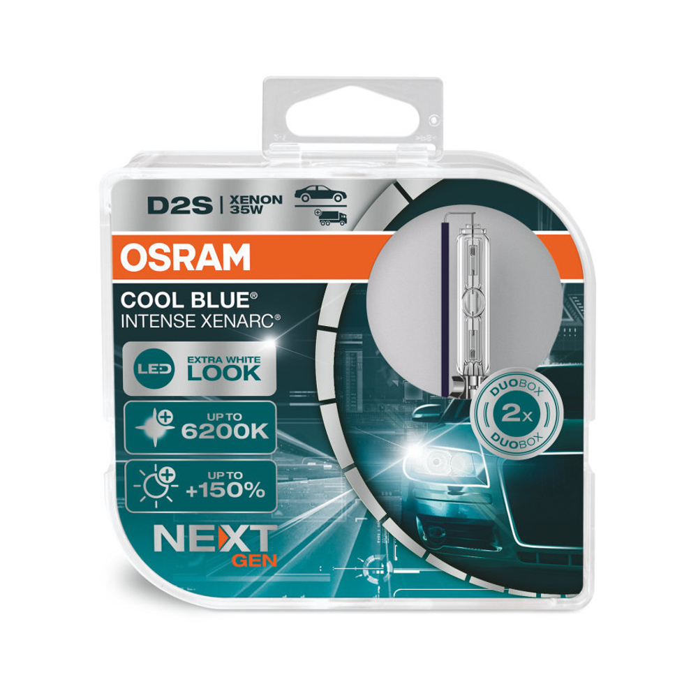 Ксеноновая лампа Osram D2S Xenarc Cool Blue Intense NEXT GENERATION