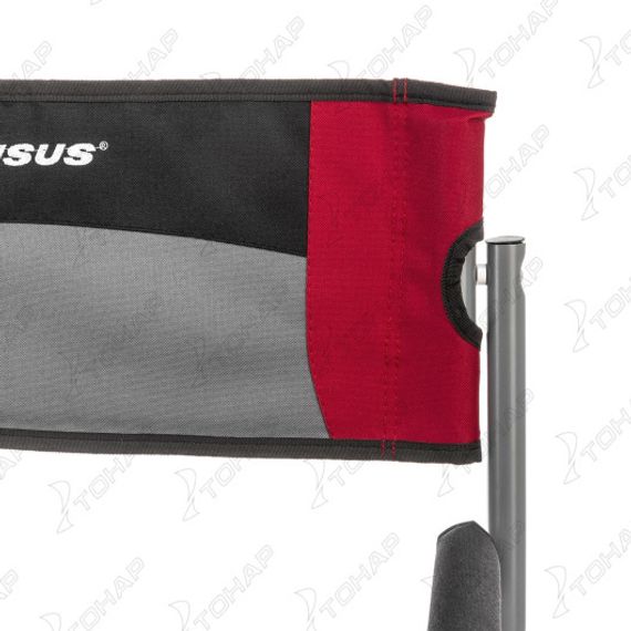 Кресло директорское, 200 кг, поворотная спинка, серый/красный/черный (T-N-DC-07-PS-GRD) NISUS