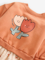 Платье для девочки Next 429-318, Персиковый