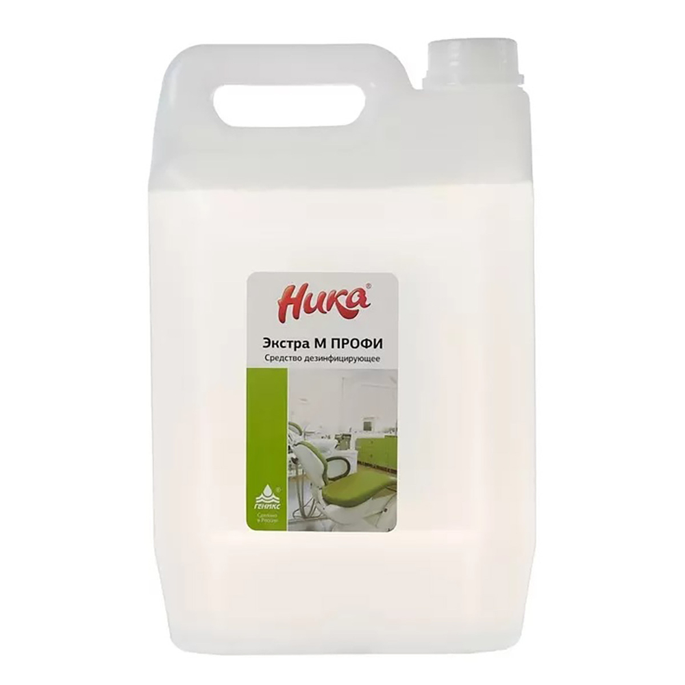 Концентрированное дезинфицирующее средство "Ника-Экстра М Профи" 5 л