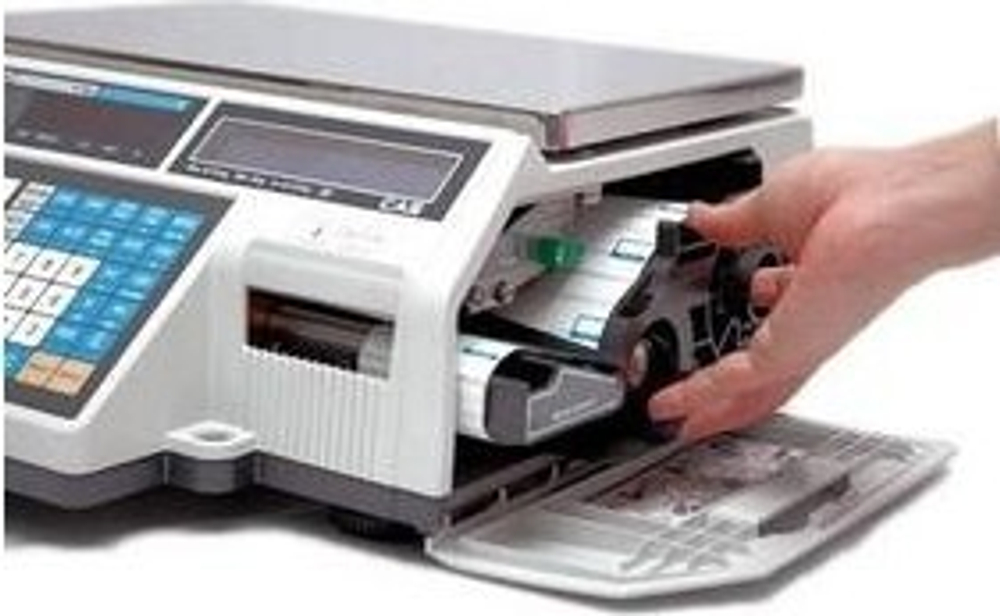 Весы торговые Cas CL-3000J-15P настольные с печатью (tcp/ip) со стойкой 1321624