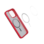 Прозрачный чехол MagSafe Spigen Ultra Hybrid (Mag Fit) для iPhone 15 Pro Max Тонкий гибридный поликарбонатный чехол с повышенным уровнем защиты при падении