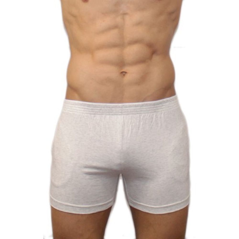 Мужские шорты светло - серые Superbody JOY shorts  Sky - GRey 18473