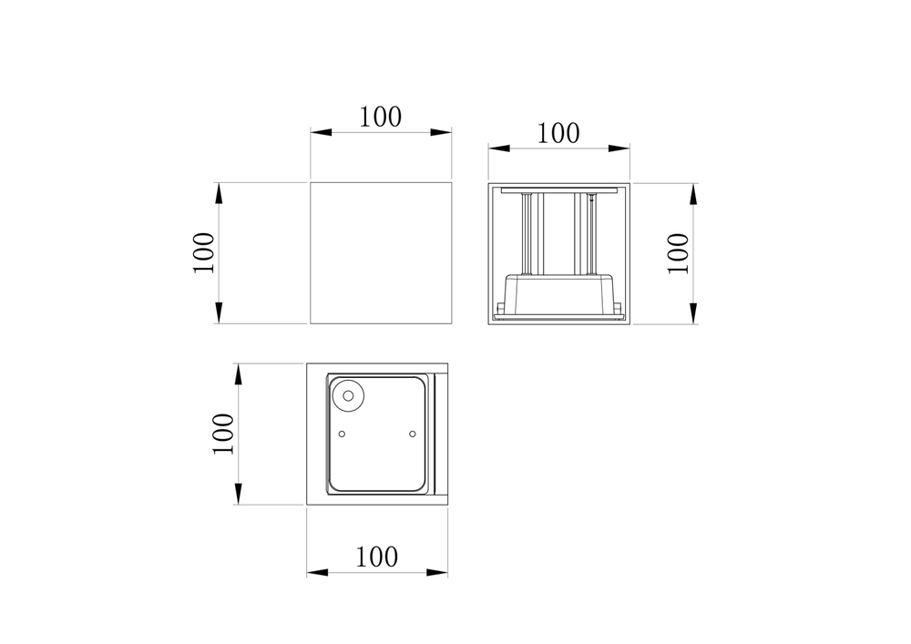 Архитектурная подсветка Outdoor O572WL-L20W3K