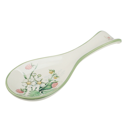 MILLIMI Земляника Подставка под ложку, 24х9х2,5см, керамика