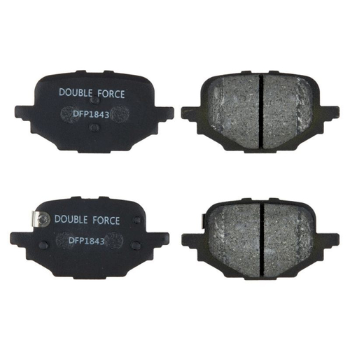 Колодки тормозные дисковые задние Double Force DFP1843