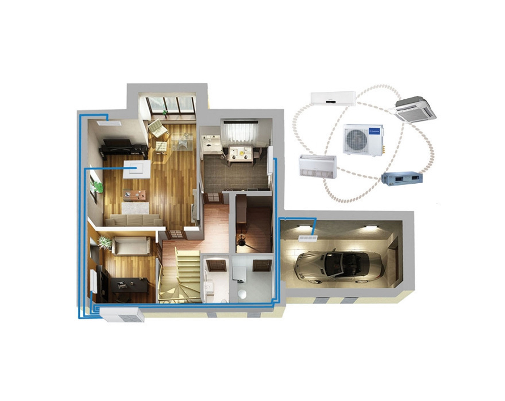 Канальный блок Electrolux EACD/I-24 FMI/N3_ERP inverter