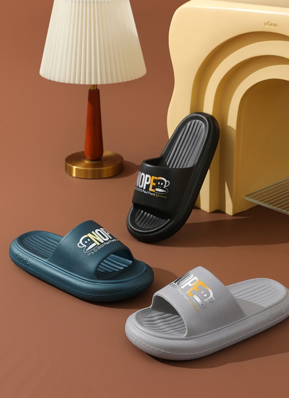 Шлёпанцы Paul Frank NOPE (Black)