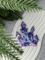 Новогодняя елочная игрушка Замок