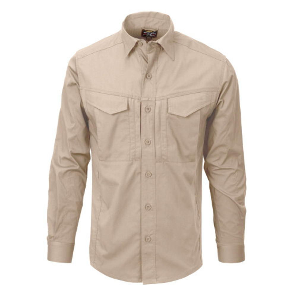 Helikon-Tex DEFENDER Mk2 Shirt long sleeve® - PolyCotton Ripstop - Khaki