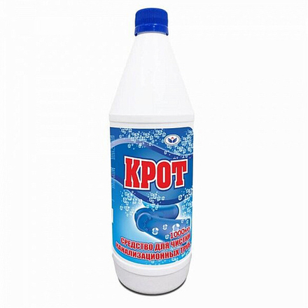 Средство чистящее КРОТ, жидкий, объем 1 л
