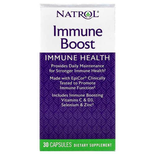 Natrol, Поддержка иммунитета, 30 капсул