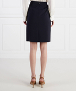 хлопковая юбка vileah BOSS BLACK - темно-синий(50490036)