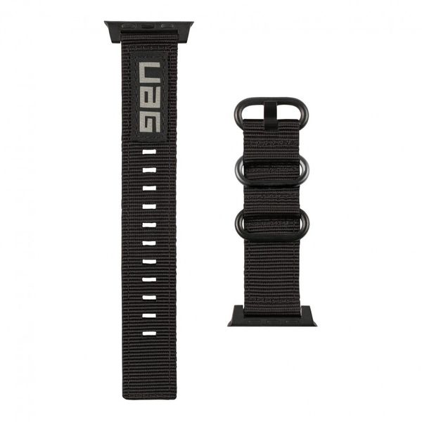 Ремень нейлоновый UAG Nato Eco Strap для Apple Watch 44/42 черный (Black)