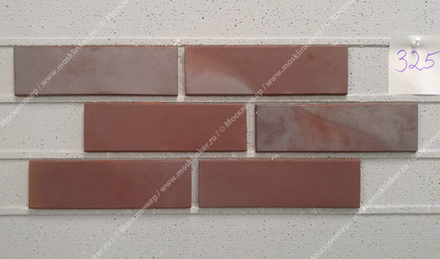 Stroeher - 325 achatblue flashed, Keravette, unglasiert, неглазурованная, гладкая, 240x71x11 - Клинкерная плитка для фасада и внутренней отделки