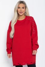 Свитшот Бьянка (красный) Б12368-1 LT Collection