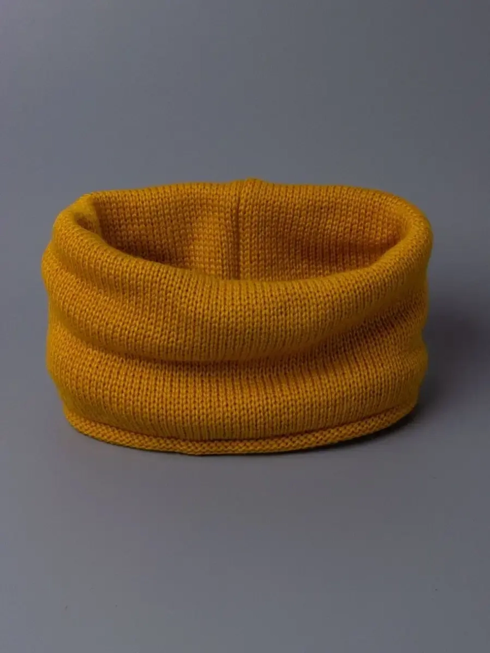 Снуд детский осенний вязаный