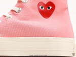 Кеды Comme des Garsons x Converse Chuck Taylor 1970s High