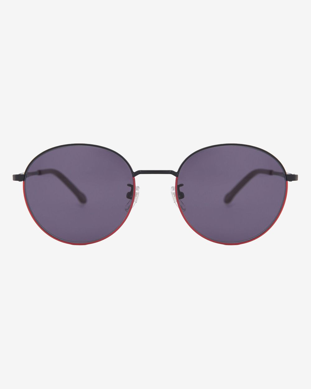 Очки солнцезащитные Spunky Round 2 Black-Red. dark grey